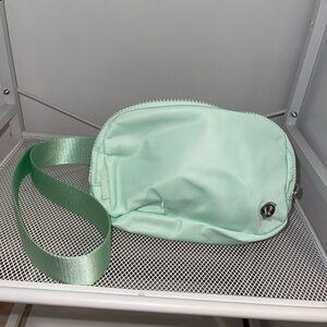 Lululemon Light Green Crossbody Bag